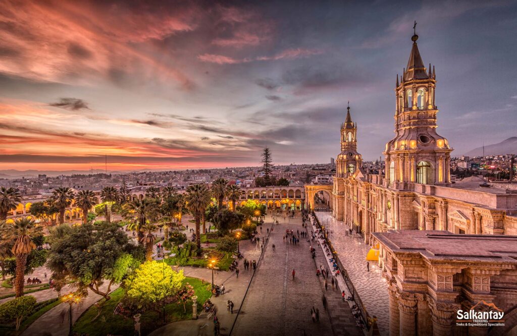 Praça principal de Arequipa