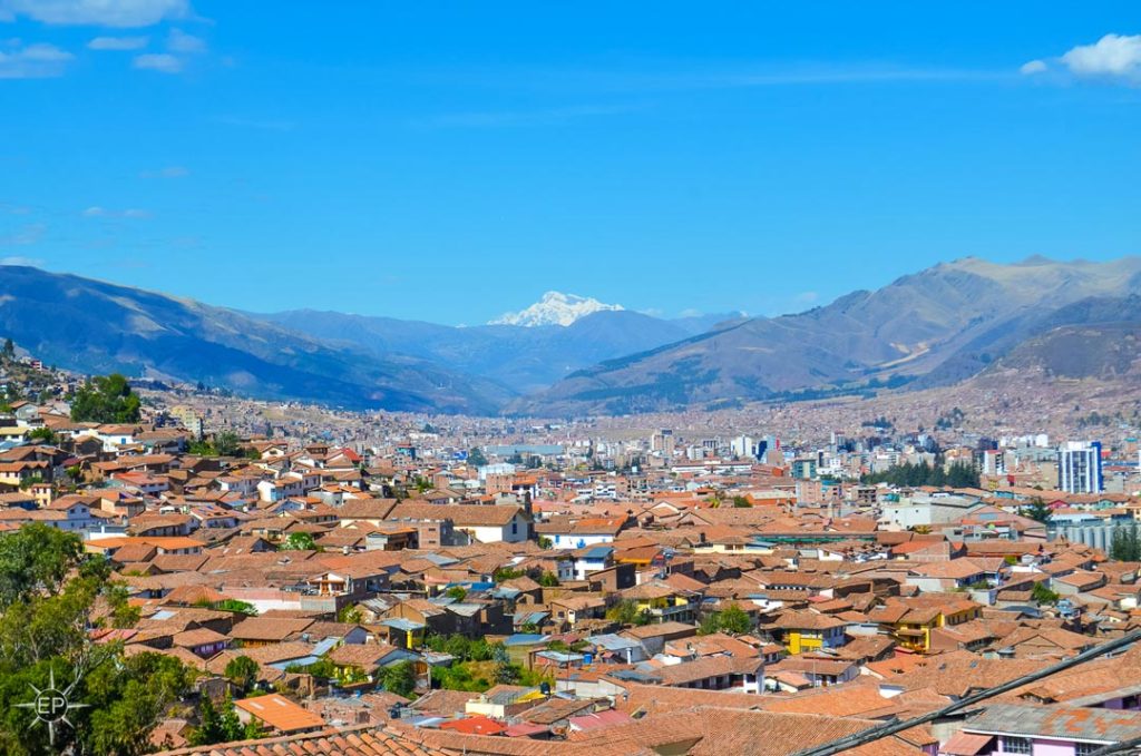 Estação seca da cidade de Cusco