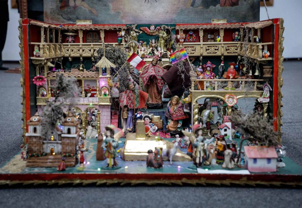 Museu de Arte Contemporânea no Palácio Municipal de Cusco, incluído no Passe Turístico de Cusco