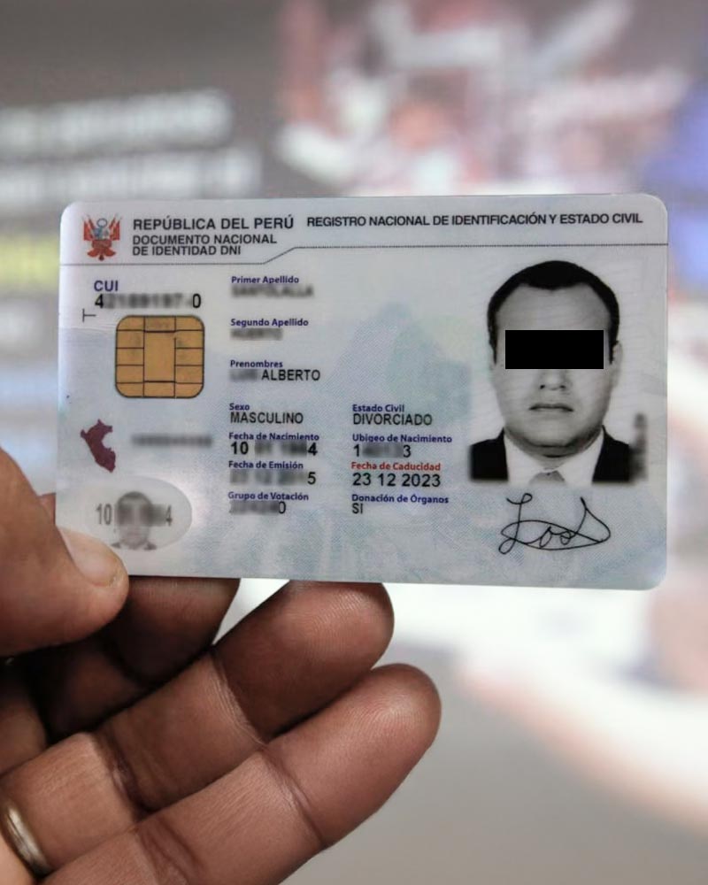 DNI do Peru