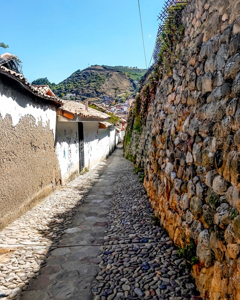 Rua 7 diablitos em San Blas