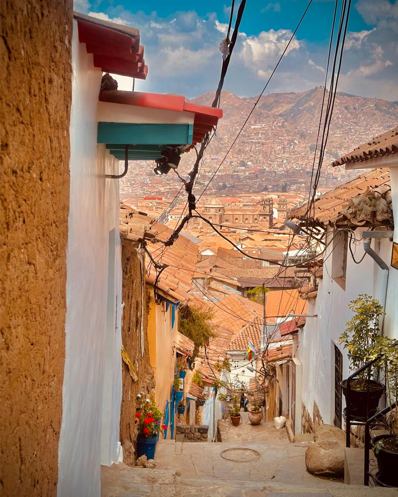 Ruas tradicionais de San Blas
