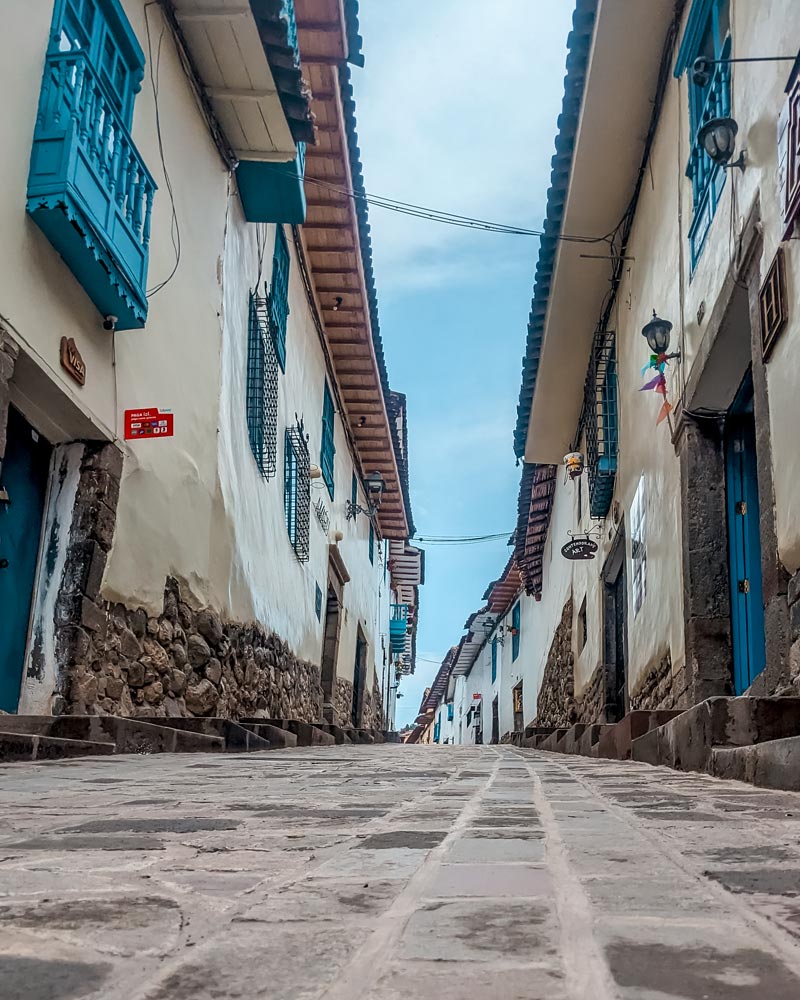 San Blas é conhecido como o bairro dos boêmios.