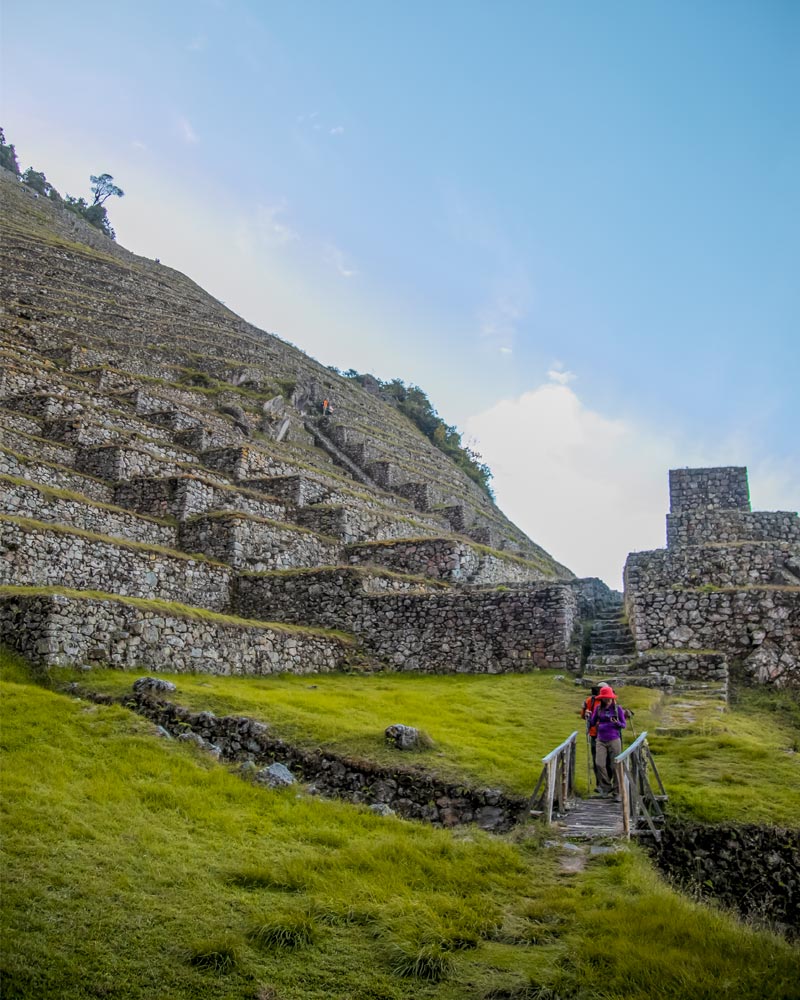 O centro arqueológico de Intipata no Caminho Inca