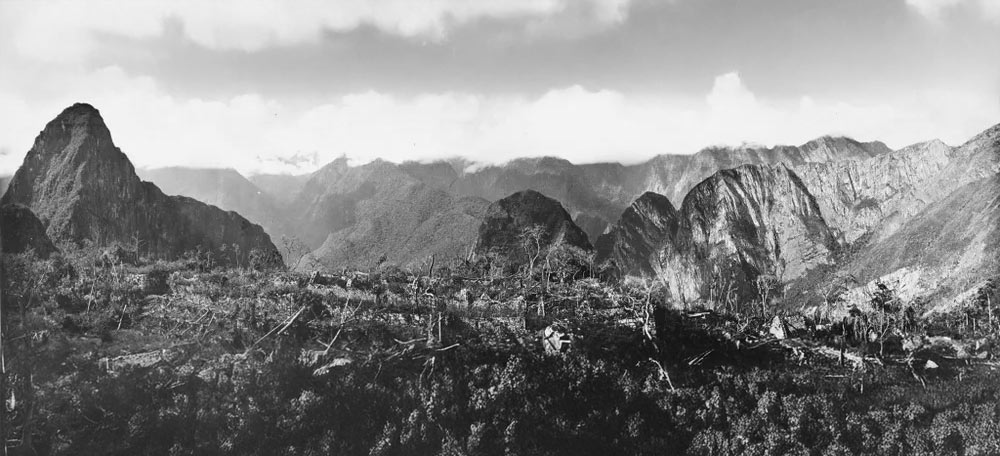 Lado leste de Machu Picchu