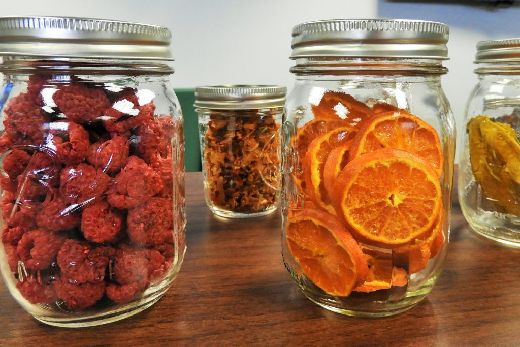 Alimentação liofilizada