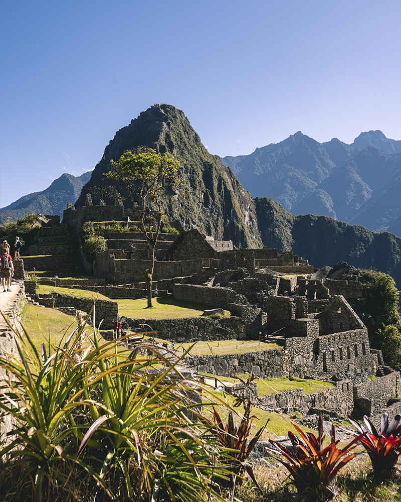 Praça del Pisonay em Machu Picchu