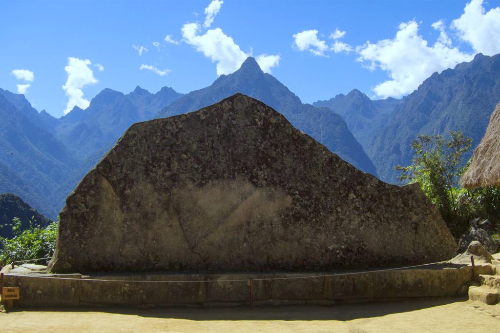 Rocha Sagrada em Machu Picchu