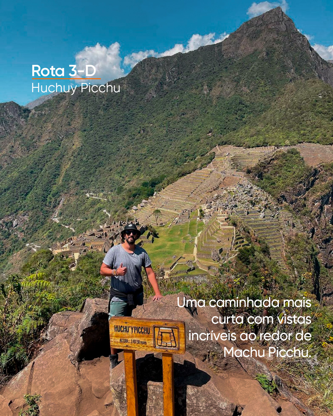 Rota 3D Machu Picchu