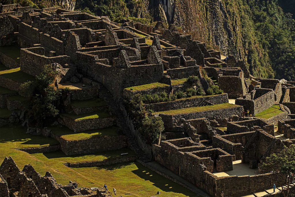Zona das Três Portas em Machu Picchu