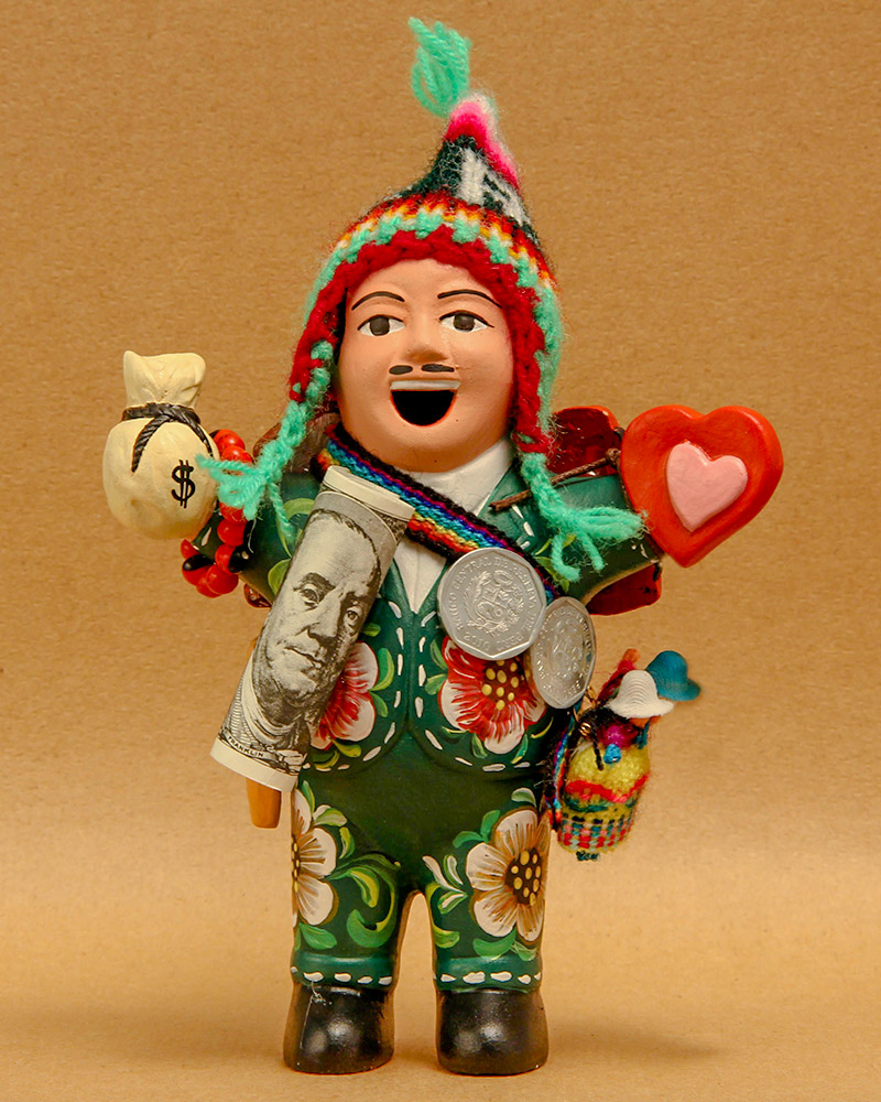 Ekeko, amuleto no ano novo em Cusco