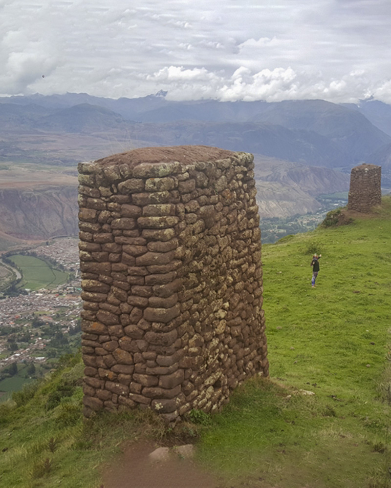 Sukankas ou saywas em Urubamba, Vale Sagrado