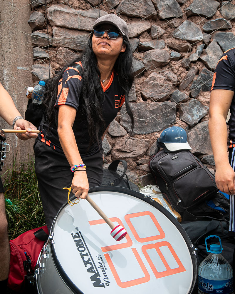 Festa esportiva no campeonato de futebol Copa Salkantay
