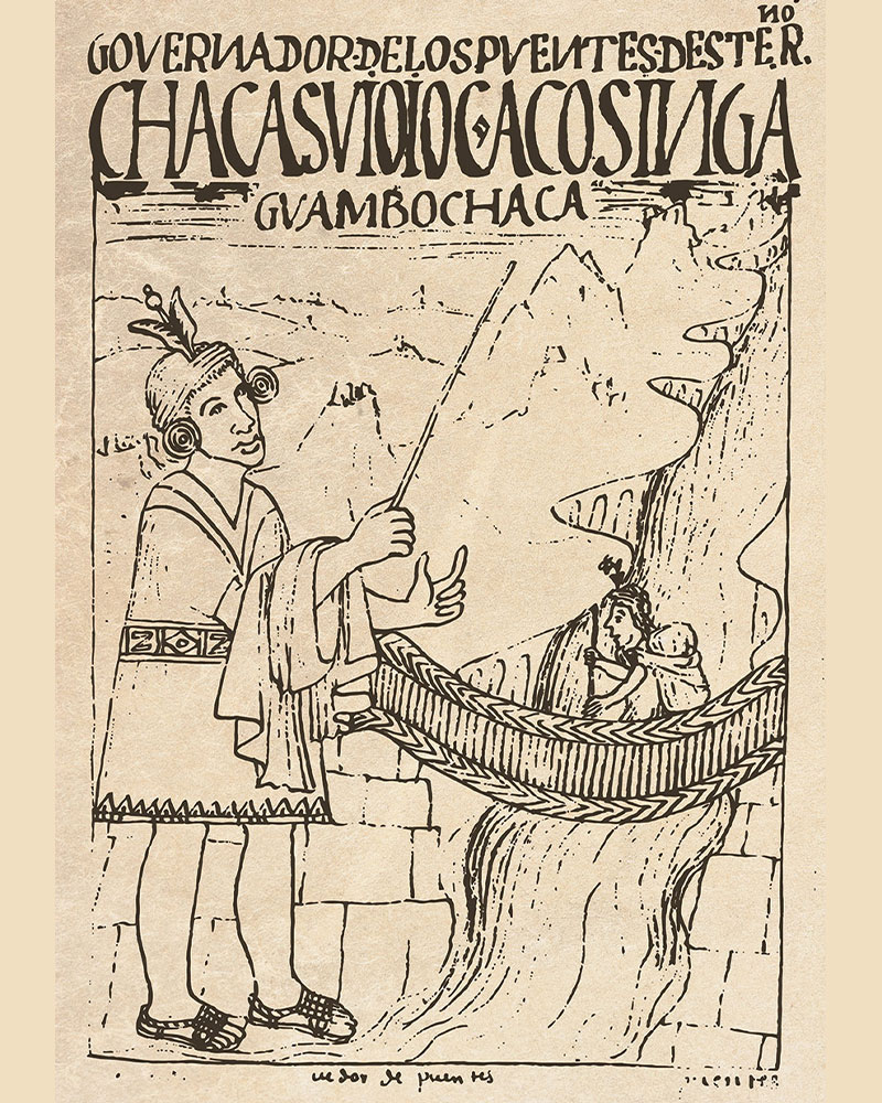 Livro de Guamán Poma de Ayala sobre o Império Inca e a Trilha Inca