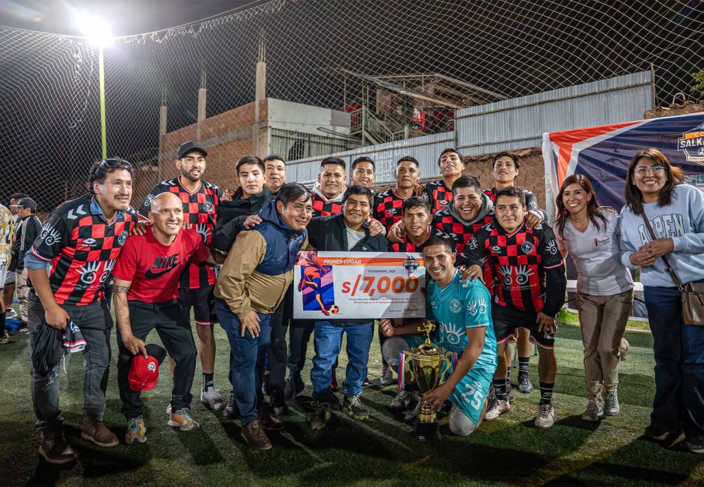 Vencedores do Campeonato Esportivo Copa Salkantay 2025