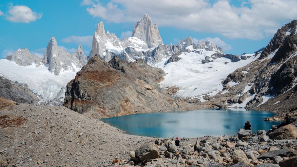 Trilha de caminhada até o Fitz Roy e a Laguna de los Tres