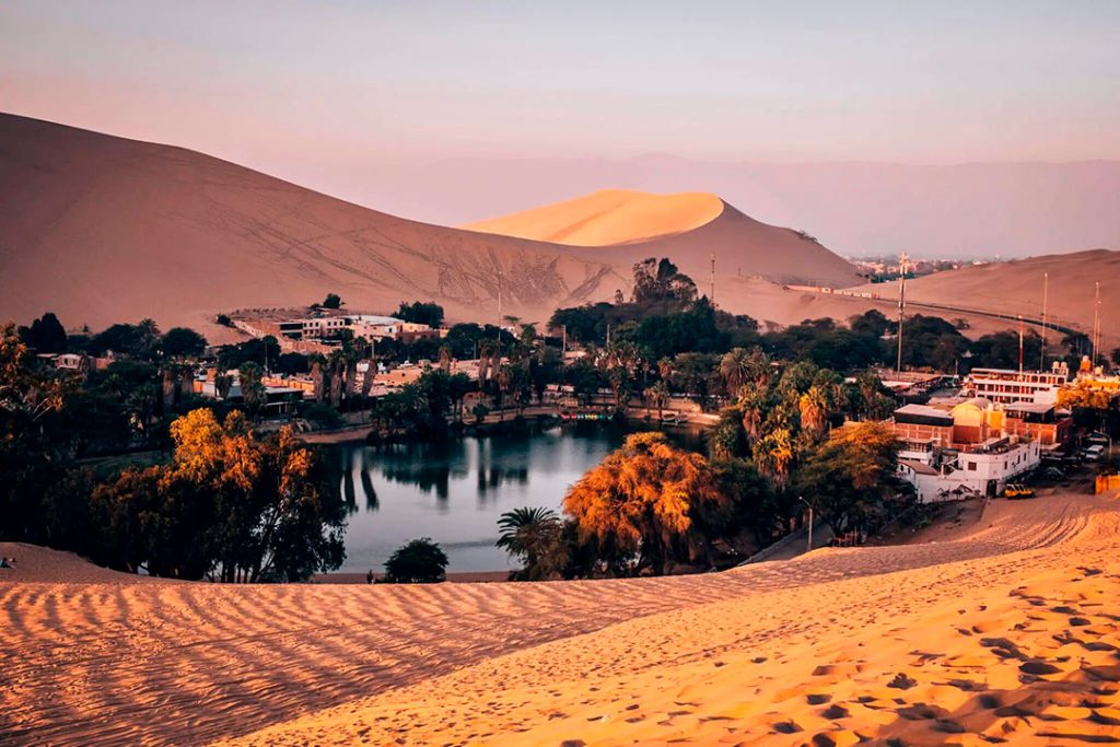 A mágica Huacachina