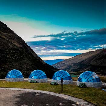 Campamento en a trilha de Salkantay
