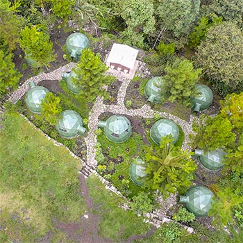 Acampamento Jungle Domes Peru