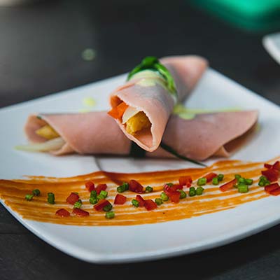 Refeições durante a caminhada