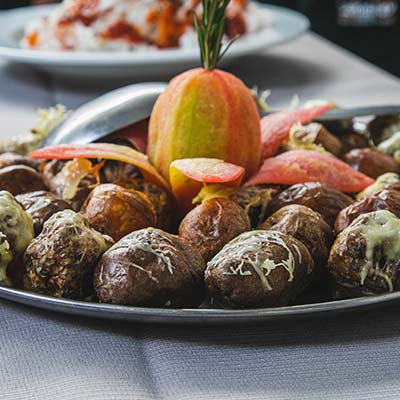 Refeições durante a caminhada