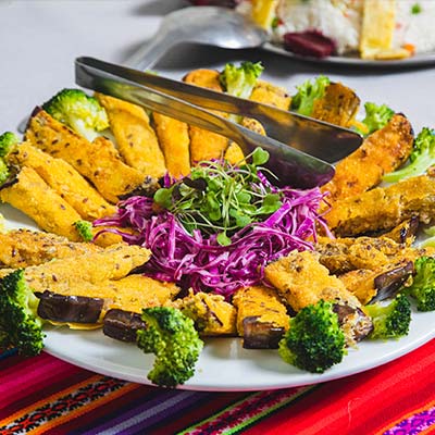 Refeições durante a caminhada