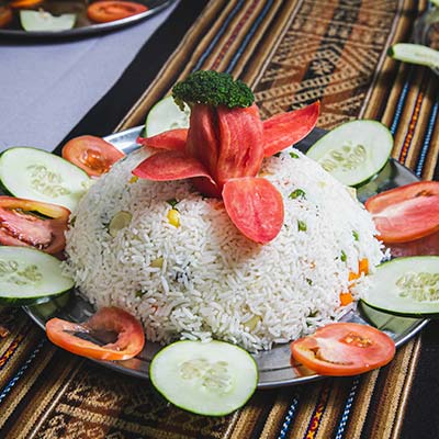 Refeições durante a caminhada