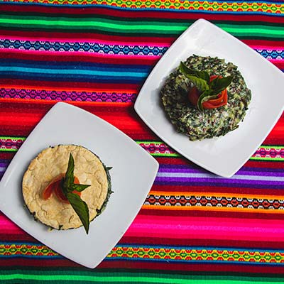 Refeições durante a caminhada