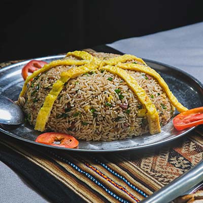 Refeições durante a caminhada