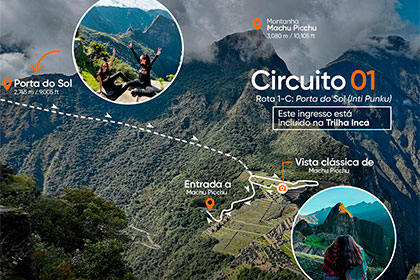 Circuito 1 da Machu Picchu