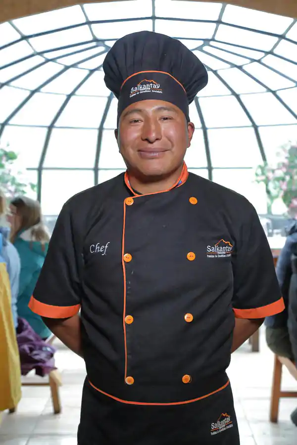 Nossos melhores chefs na caminhada no Peru
