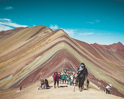 Rainbow Mountain, a montanha multicolorida no Peru
