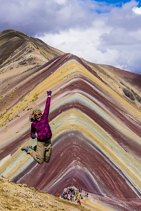 Saia de Cusco para uma caminhada épica de um dia até a Rainbow Mountain ou Vinicuna.