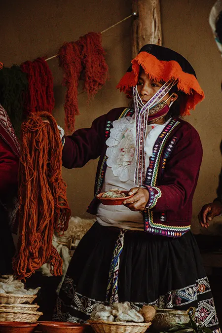 Chinchero, um belo lugar conhecido não só pela sua impressionante paisagem, mas também pela qualidade da sua arte têxtil
