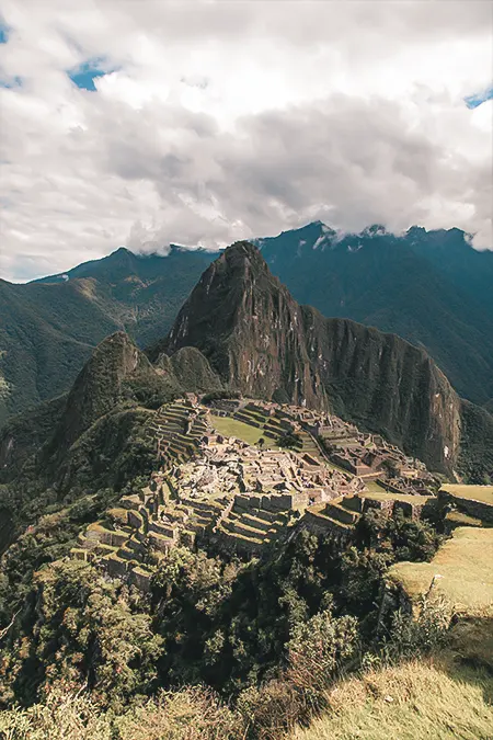 A cidadela mágica de Machu Picchu