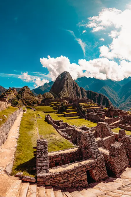 Influenciadores em Machu Picchu, Peru