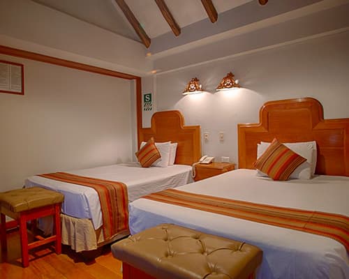 Quarto duplo ou matrimonial — Munay Wasi Inn Hotel