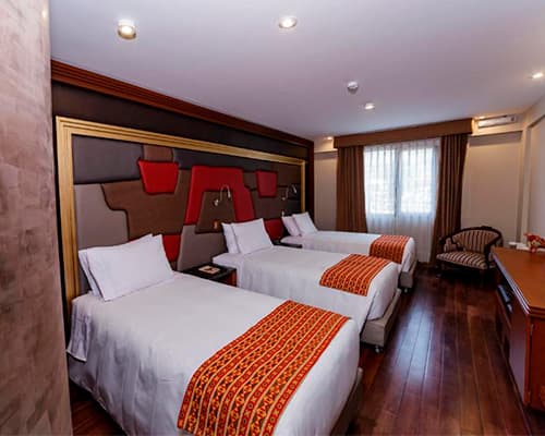 Quarto triplo — Yawar Inka Hotel