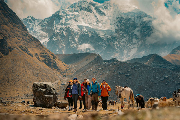 Trilha Salkantay para Machu Picchu